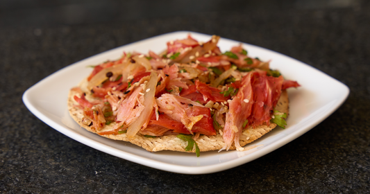 Tostadas Marlin ahumado